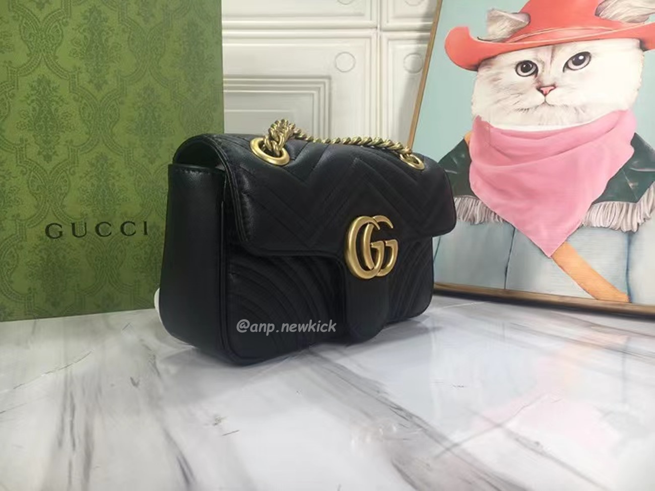 Gucci Gg Marmont Mini Shoulder Bag (9) - www.newkick.vip